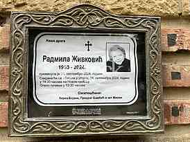 Sahrana Radmila Zivkovic